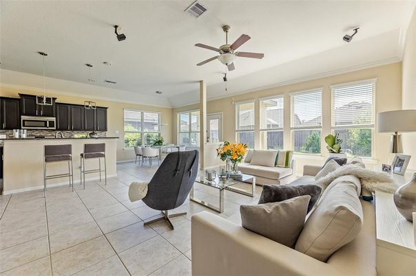 Interior, Kitchen, Living room, Pendant Lights