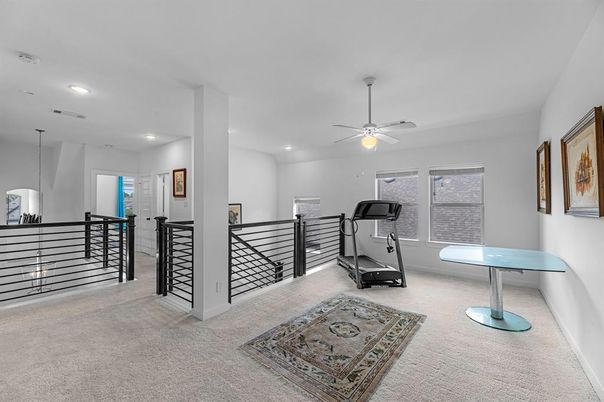 Fitness Equipment, Interior, Recessed Lighting