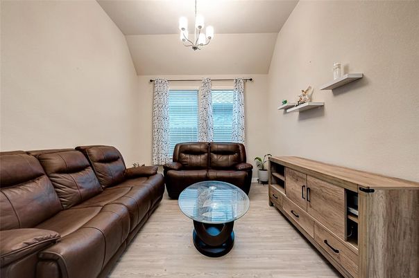Interior, Living room, Pendant Lights, Wood Texture Flooring