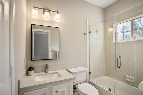 Bathroom, Glass Shower, Interior