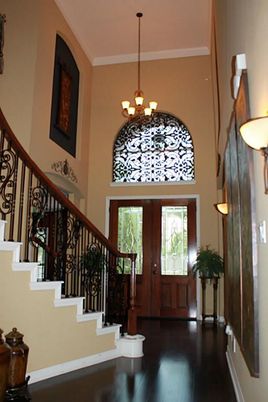 Chandelier, Interior, Wood Texture Flooring