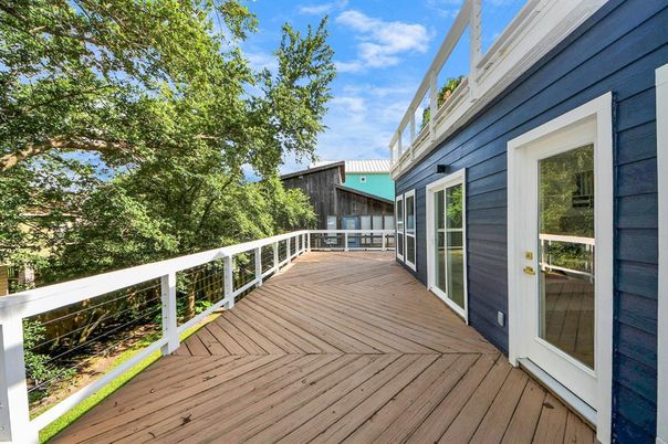 Exterior, Wood Texture Flooring