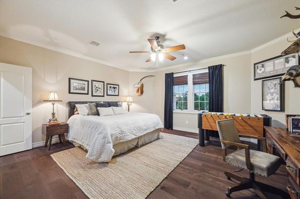 Bedroom, Home Office, Interior, Wood Texture Flooring