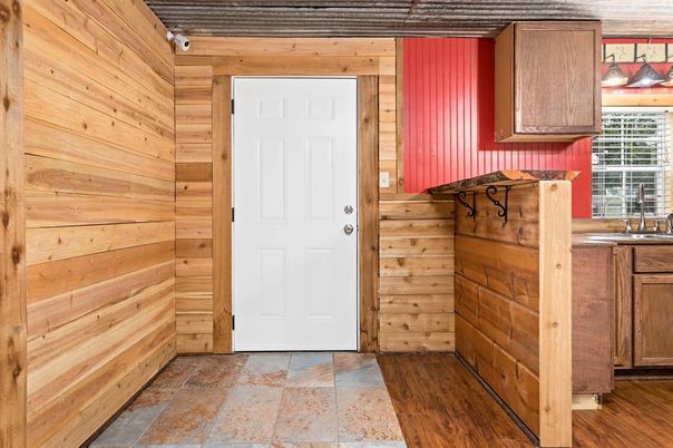 Interior, Wood Texture Flooring, Wooden Walls