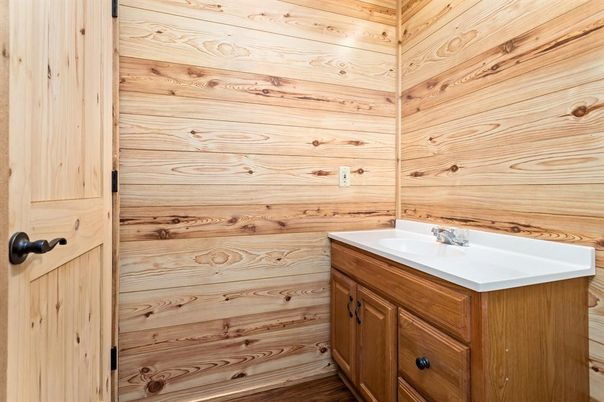 Bathroom, Interior, Wooden Walls