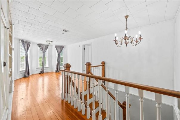 Chandelier, Interior, Wood Texture Flooring