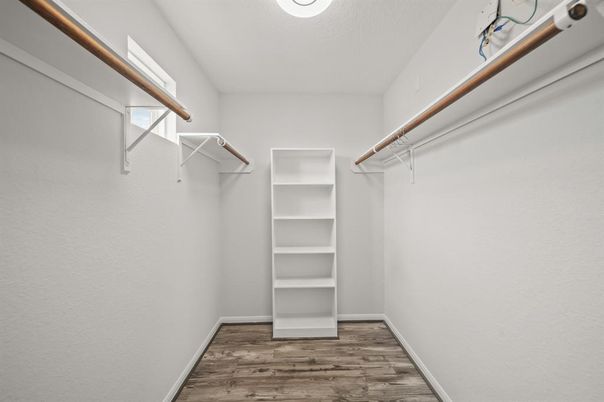 Interior, Walk-in Closets, Wood Texture Flooring