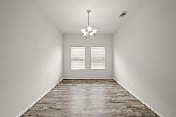 Chandelier, Empty room, Interior, Wood Texture Flooring