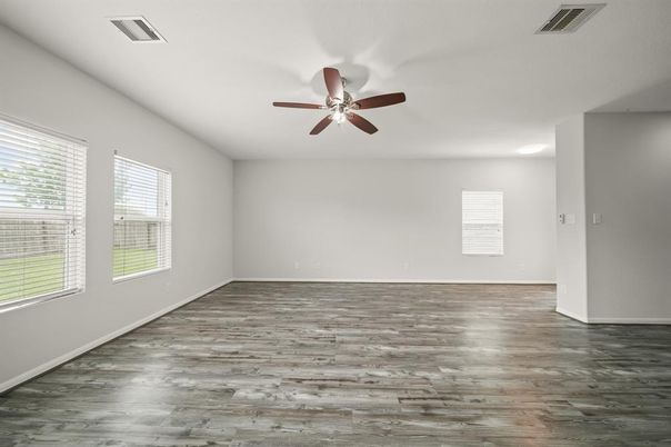 Empty room, Interior, Wood Texture Flooring