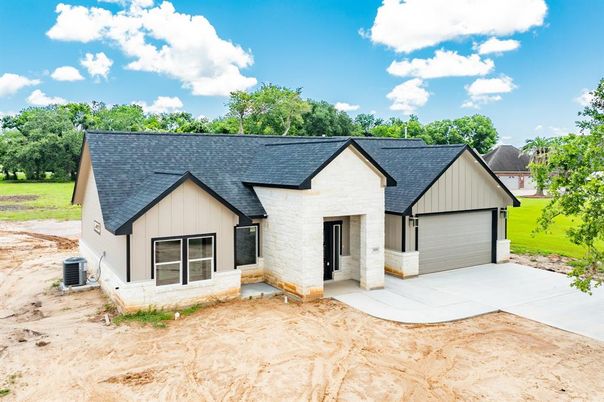 Attached, Backyard, Exterior, Facade, Farmhouse