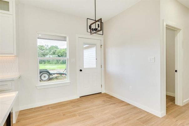 Interior, Pendant Lights, Wood Texture Flooring