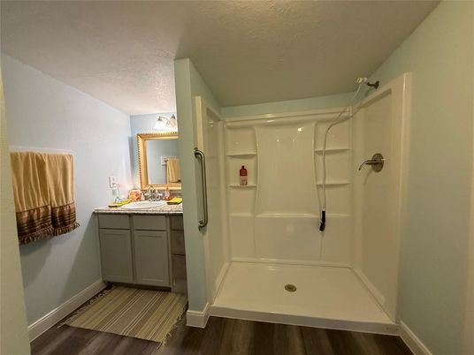Bathroom, Interior, Wood Texture Flooring