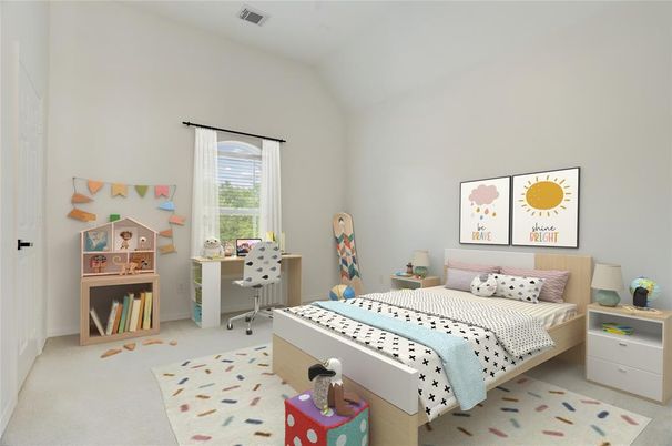 Bedroom, Home Office, Interior