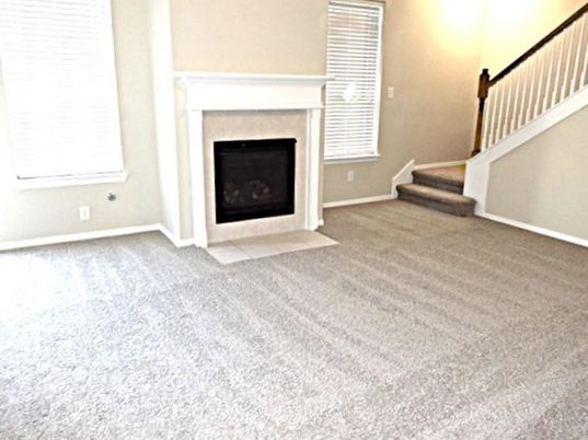 Empty room, Fireplace, Interior