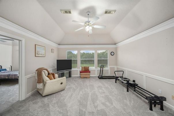 Bedroom, Fitness Equipment, Interior