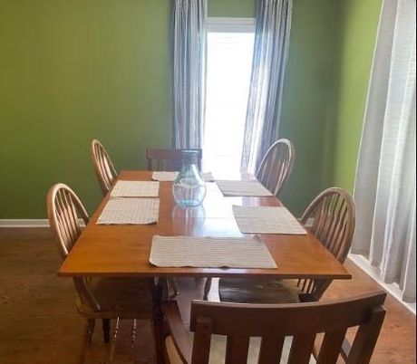 Dining room, Interior, Wood Texture Flooring