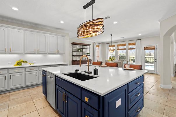Interior, Kitchen, Pendant Lights, Recessed Lighting