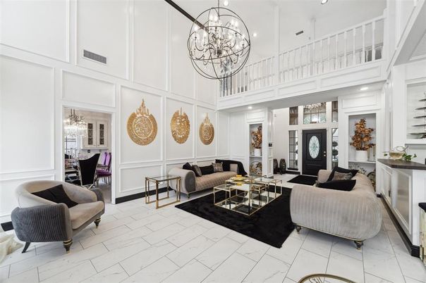 Chandelier, Dining room, Interior, Living room, Marble