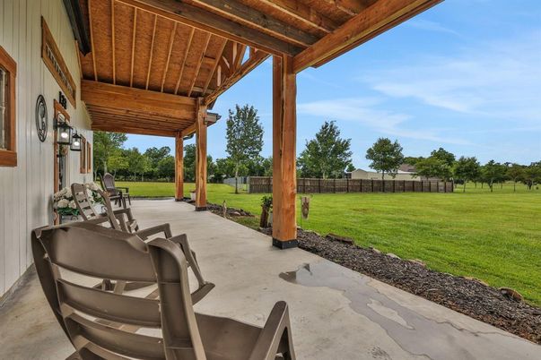 Backyard, Exterior