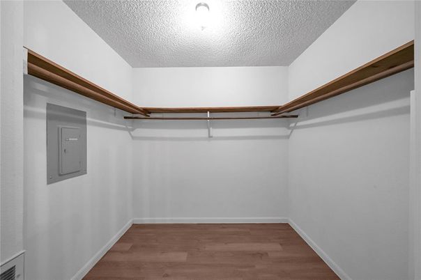 Interior, Walk-in Closets, Wood Texture Flooring
