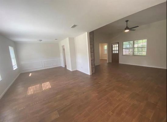 Empty room, Interior, Wood Texture Flooring