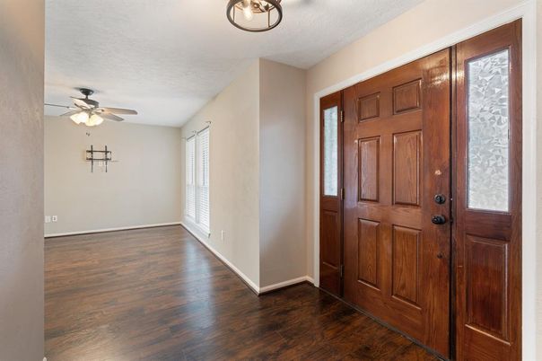 Empty room, Interior, Wood Texture Flooring