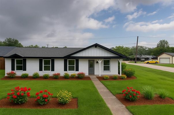 Detached Garage, Exterior, Facade, Ranch