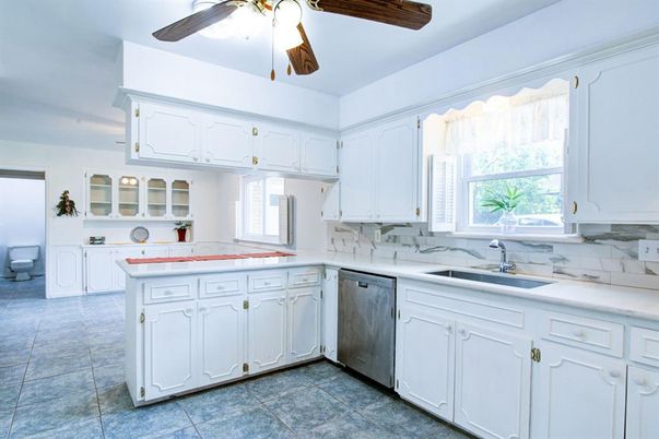 Interior, Kitchen, Tile Countertops