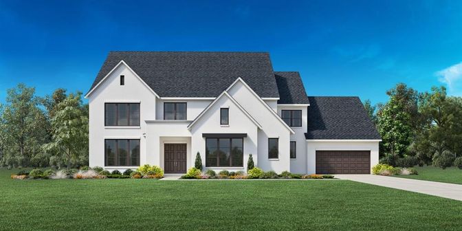 Attached, Exterior, Facade, Farmhouse