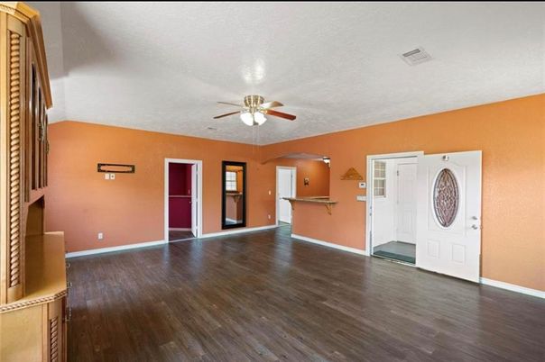 Empty room, Interior, Wood Texture Flooring