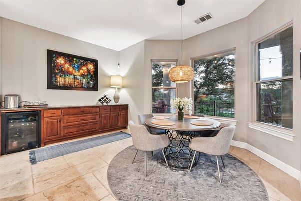 Dining room, Interior, Pendant Lights