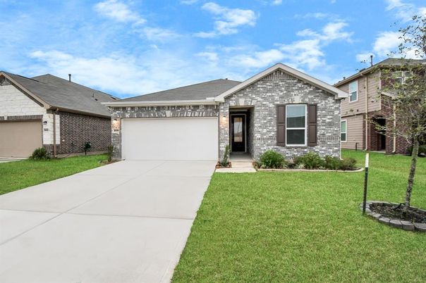 Attached, Backyard, Exterior, Facade, Brick Facade, Brick Traditional