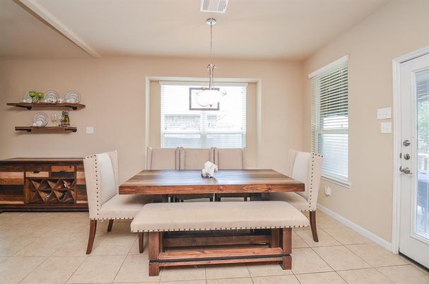 Dining room, Interior, Pendant Lights