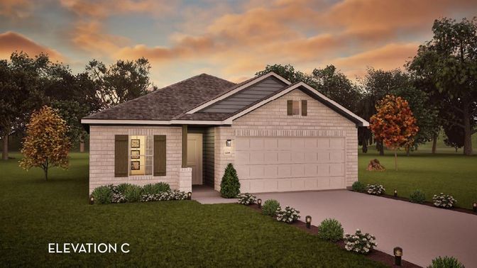 Attached, Exterior, Facade, Brick Traditional