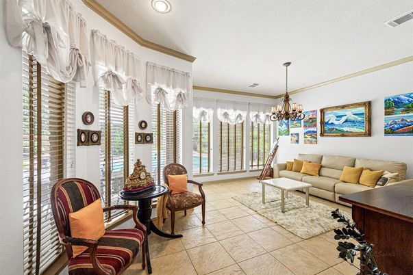 Chandelier, Interior, Living room, Recessed Lighting