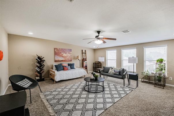 Bedroom, Interior, Living room, Recessed Lighting