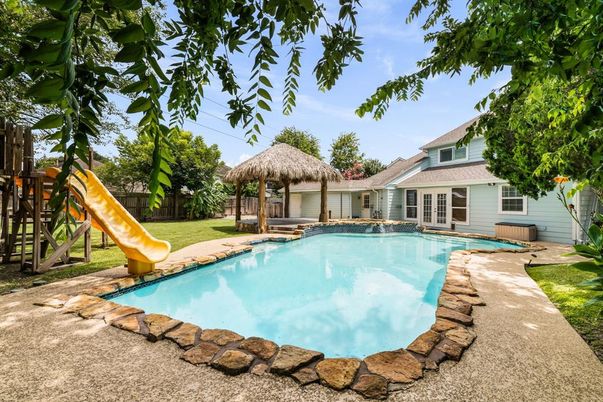 Backyard, Exterior, Playground, Pool