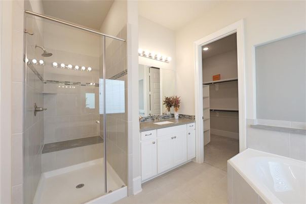 Bathroom, Dual Sink Vanities, Glass Shower, Interior, Walk-in Closets