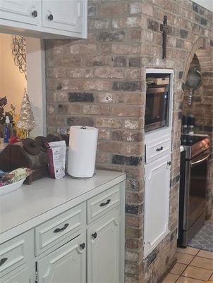 Interior, Kitchen, Stone Walls