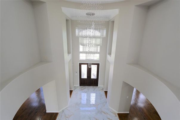 Chandelier, Interior, Marble