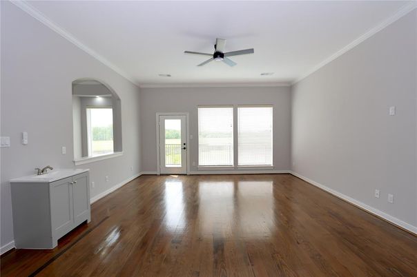 Empty room, Interior, Wood Texture Flooring
