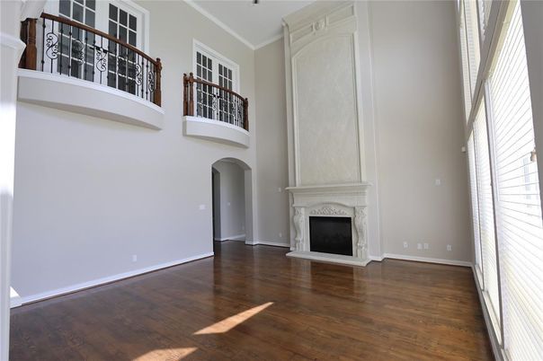 Fireplace, Interior, Wood Texture Flooring