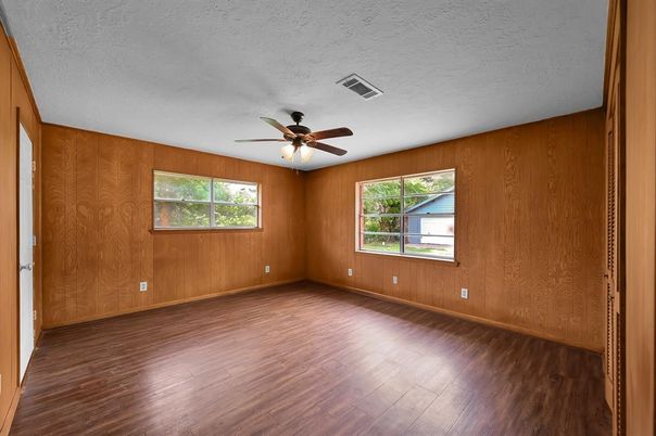 Empty room, Interior, Wood Texture Flooring, Wooden Walls