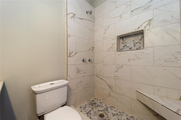 Bathroom, Interior, Marble Walls