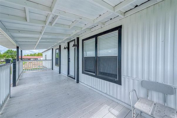 Exterior, Wood Texture Flooring