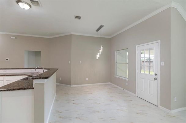 Empty room, Interior, Marble