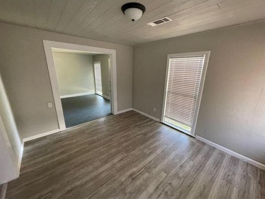 Empty room, Interior, Wooden Ceilings, Wood Texture Flooring