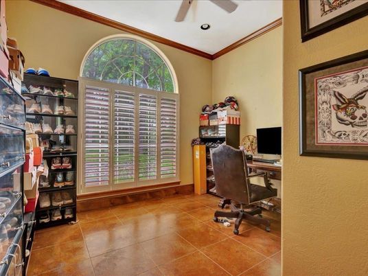 Home Office, Interior, Recessed Lighting