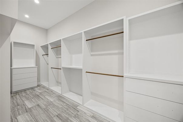 Interior, Recessed Lighting, Walk-in Closets, Wood Texture Flooring