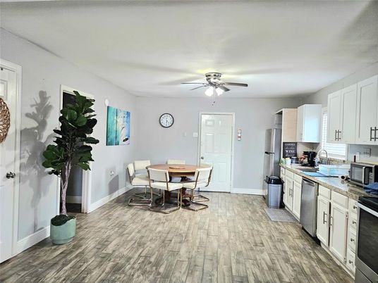 Dining room, Interior, Kitchen, Wood Texture Flooring